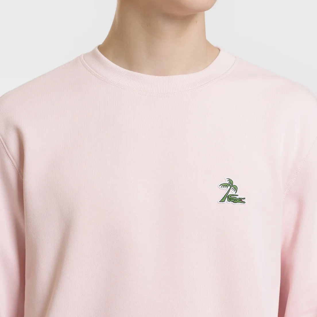Lacoste Мужская толстовка Crew Neck Palm Tree Croc