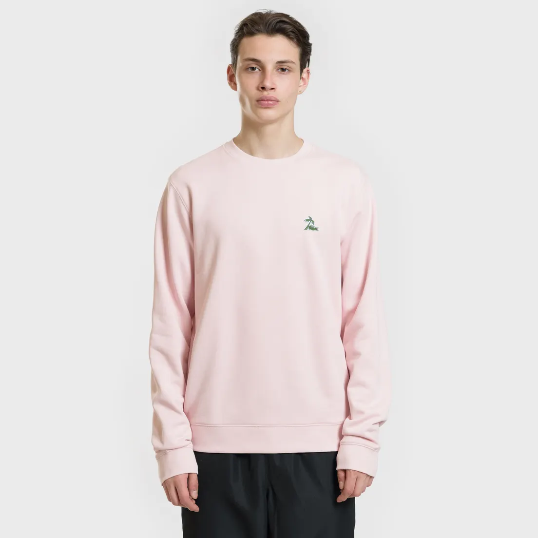 Lacoste Мужская толстовка Crew Neck Palm Tree Croc