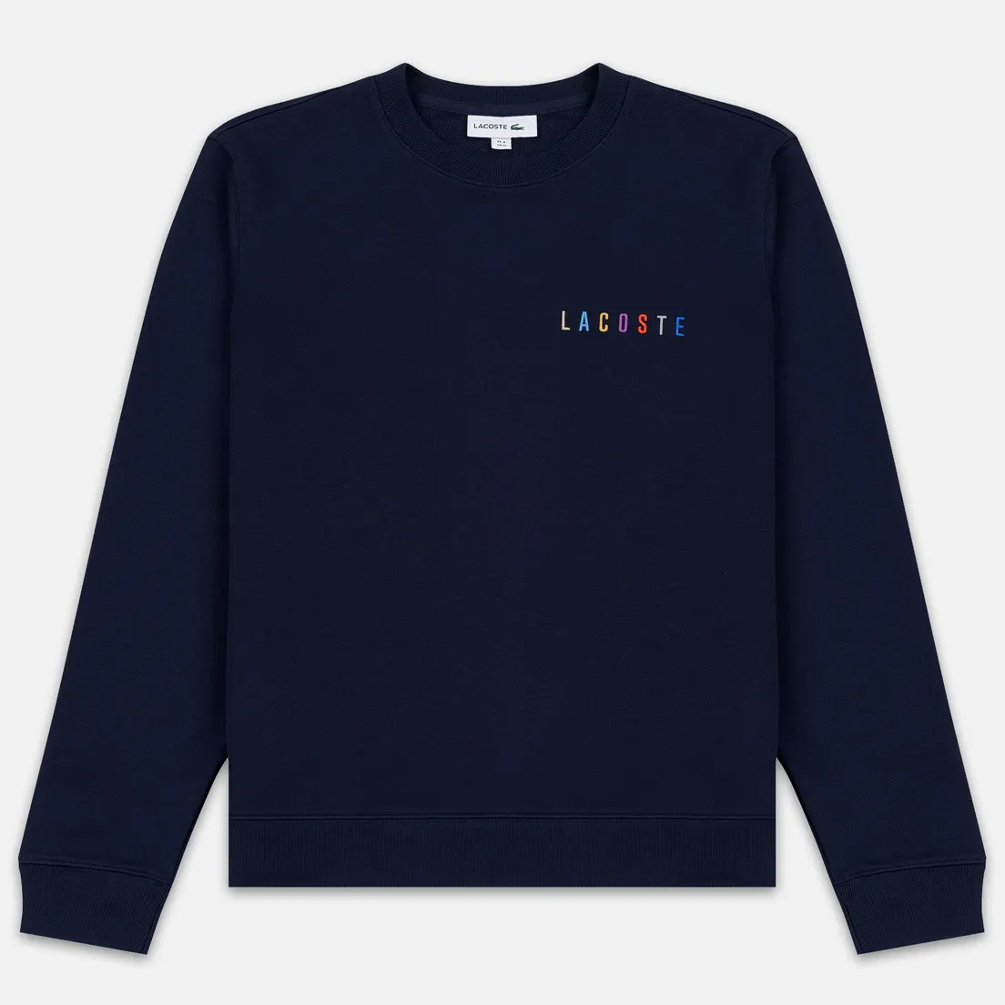 Lacoste Мужская толстовка Embroidered Multicolour Signature Fleece
