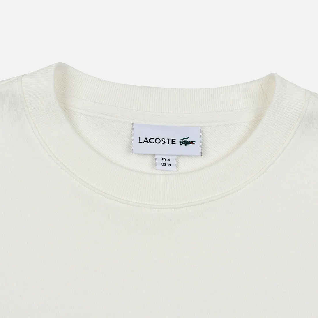 Lacoste Мужская толстовка Embroidered Multicolour Signature Fleece