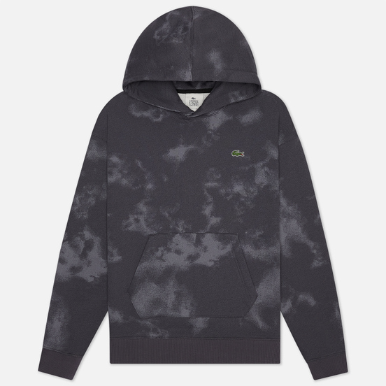 Мужская толстовка Lacoste Live Embroidered Logo Hoodie Granite/Graphite