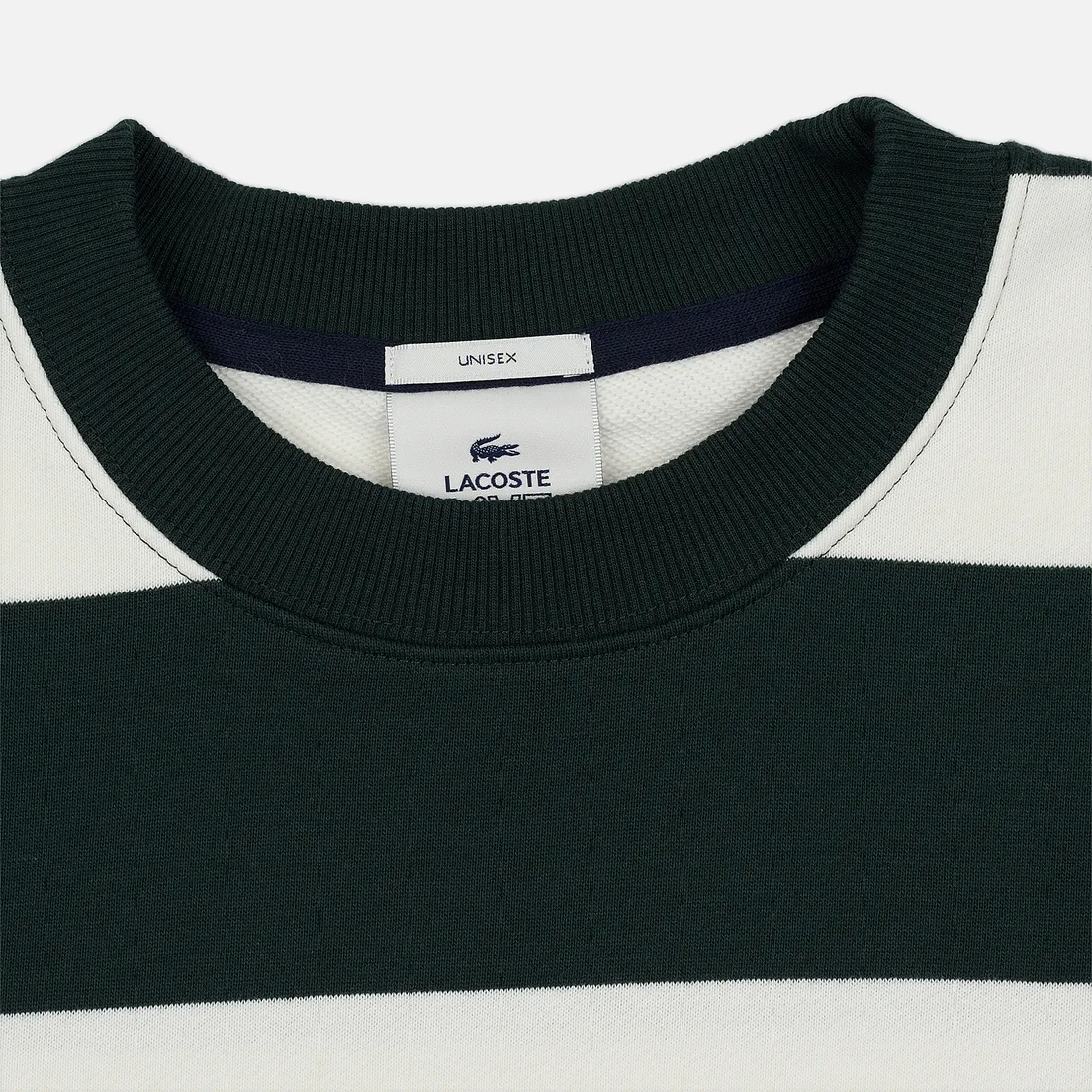 Lacoste Live Мужская толстовка Embroidered Striped Fleece