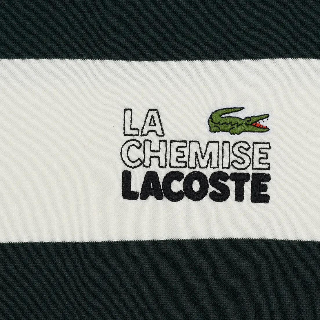 Lacoste Live Мужская толстовка Embroidered Striped Fleece