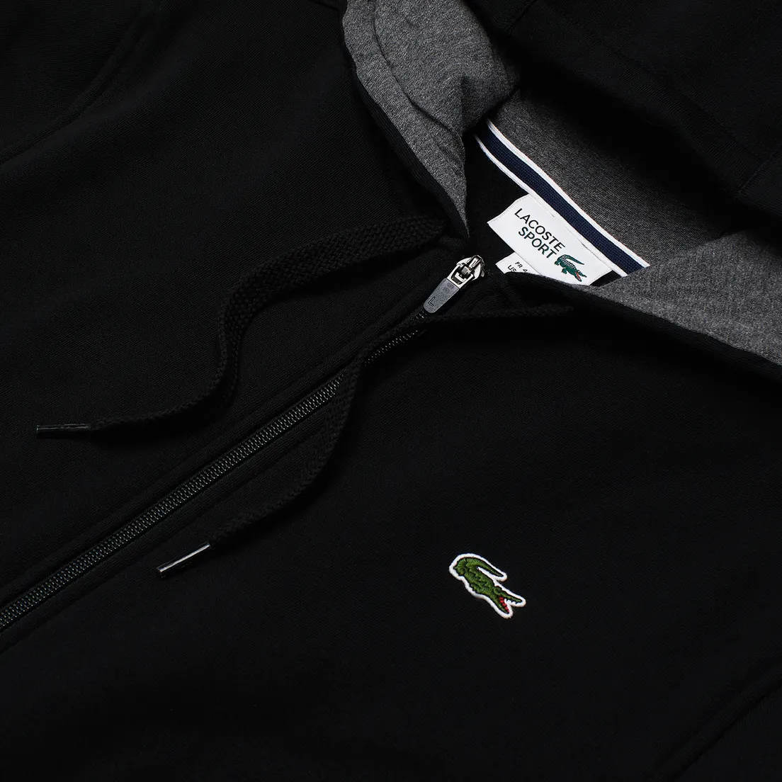 Lacoste Мужская толстовка Sport Tennis Hooded Zippered