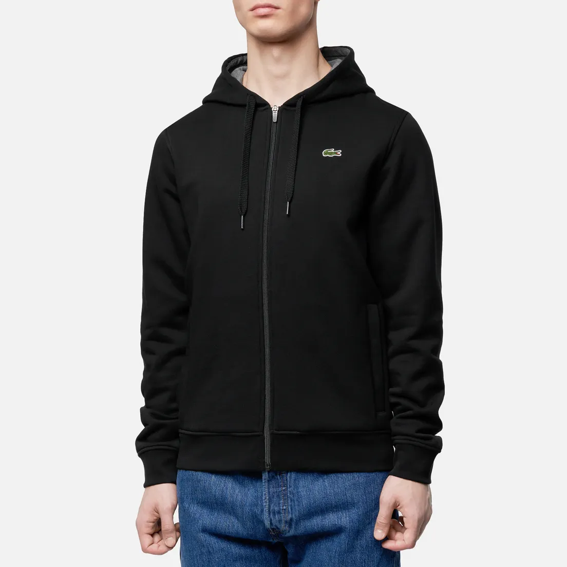 Lacoste Мужская толстовка Sport Tennis Hooded Zippered