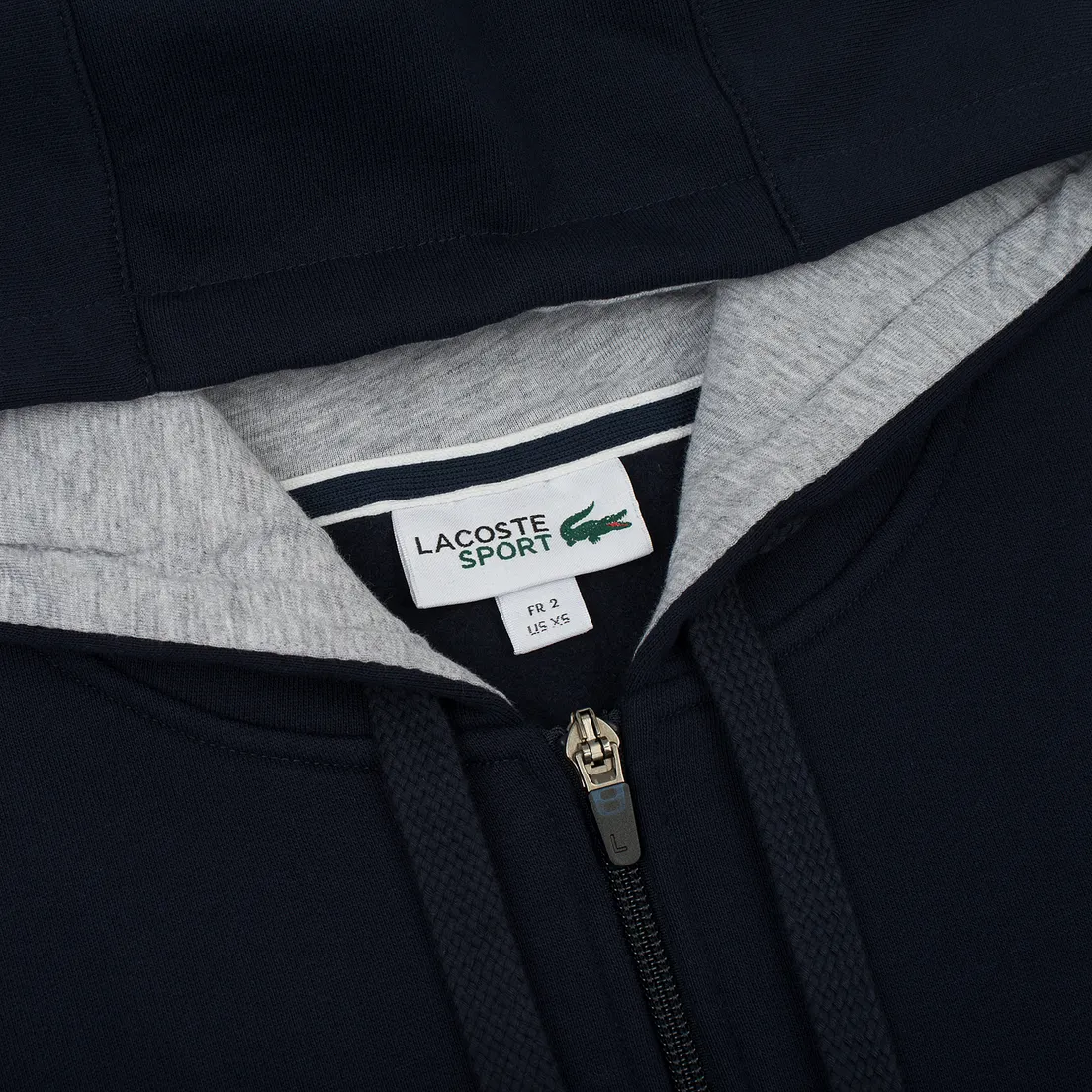 Lacoste Мужская толстовка Sport Tennis Hooded Zippered