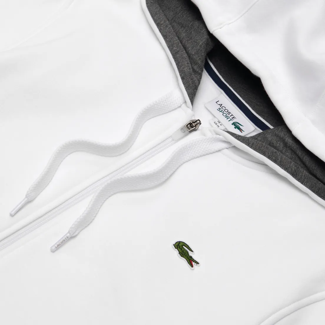 Lacoste Мужская толстовка Sport Tennis Hooded Zippered