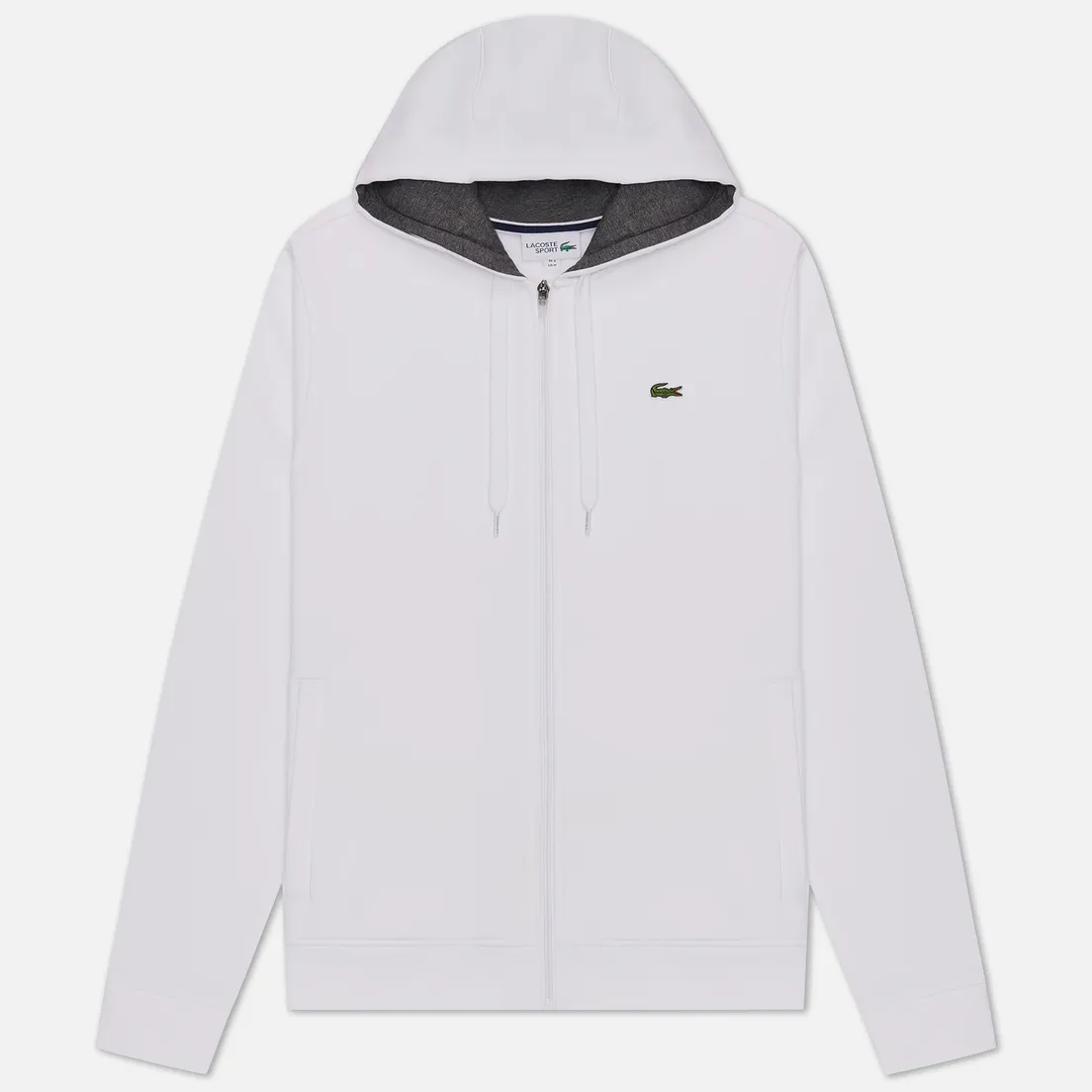 Lacoste Мужская толстовка Sport Tennis Hooded Zippered