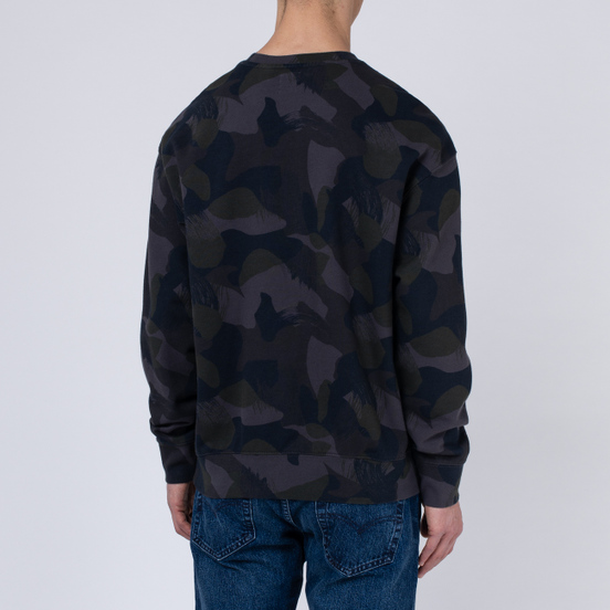 Мужская толстовка Levi's Authentic Logo Crewneck Alvincamo Pirate Black