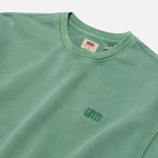 Мужская толстовка Levi's Authentic Logo Crewneck Creme De Menthe