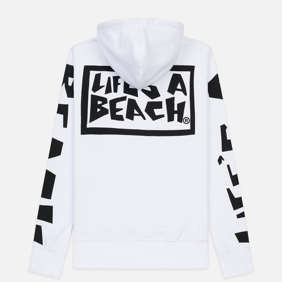 Мужская толстовка Life's a Beach All Sleeve Hoodie White