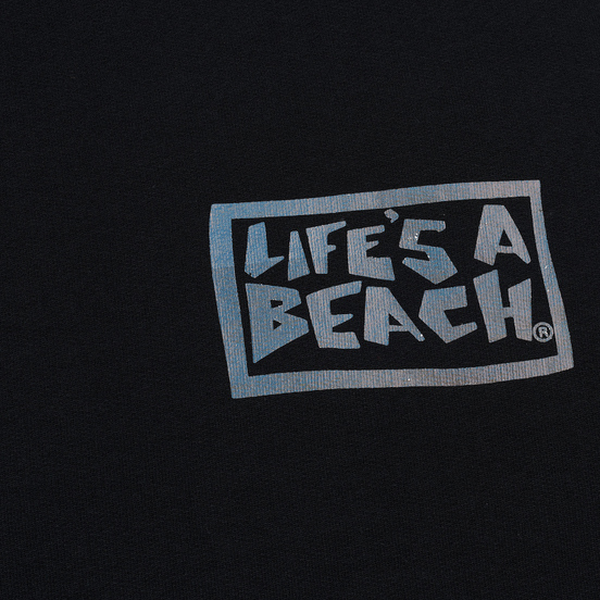 Мужская толстовка Life's a Beach Petro Drop Crew Black