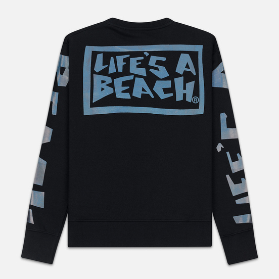 Мужская толстовка Life's a Beach Petro Drop Crew Black