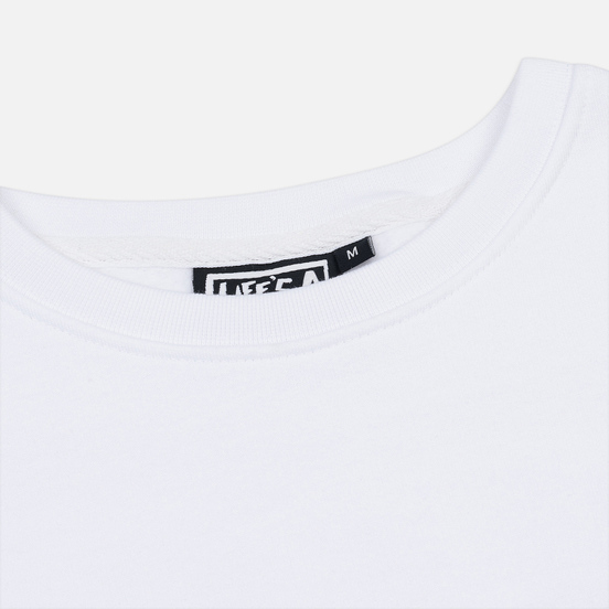 Мужская толстовка Life's a Beach Petro Drop Crew White