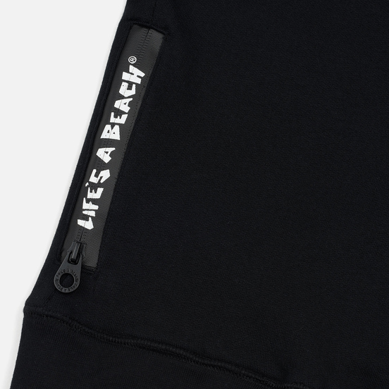 Мужская толстовка Life's a Beach Reflective Box Logo Crew Black