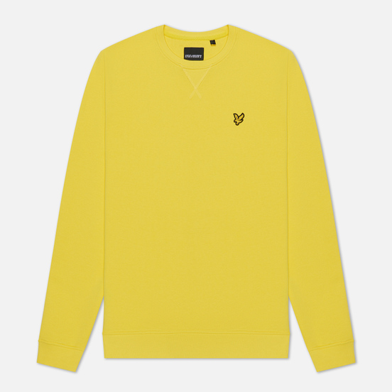 Мужская толстовка Lyle & Scott Classic Crew Neck Buttercup Yellow
