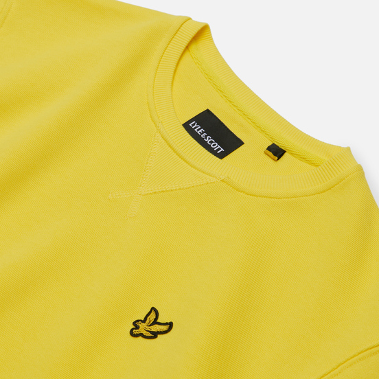 Мужская толстовка Lyle & Scott Classic Crew Neck Buttercup Yellow