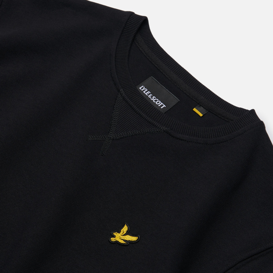 Мужская толстовка Lyle & Scott Classic Crew Neck Jet Black