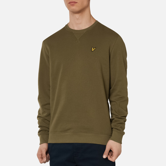 Мужская толстовка Lyle & Scott Classic Crew Neck Lichen Green