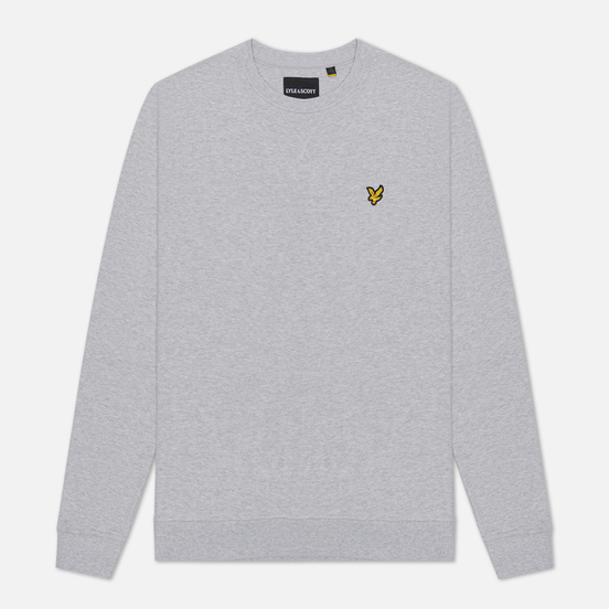 Мужская толстовка Lyle & Scott Classic Crew Neck Light Grey Marl