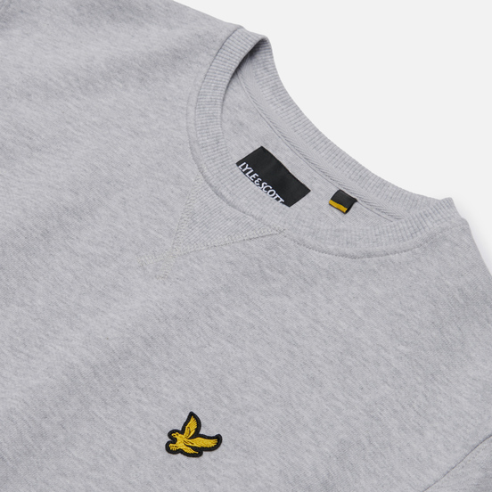 Мужская толстовка Lyle & Scott Classic Crew Neck Light Grey Marl