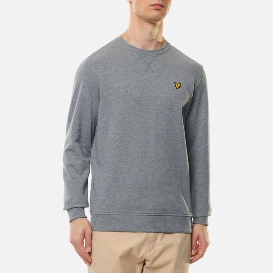Мужская толстовка Lyle & Scott Classic Crew Neck Mid Grey Marl