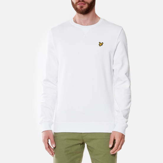 Мужская толстовка Lyle & Scott Classic Crew Neck White