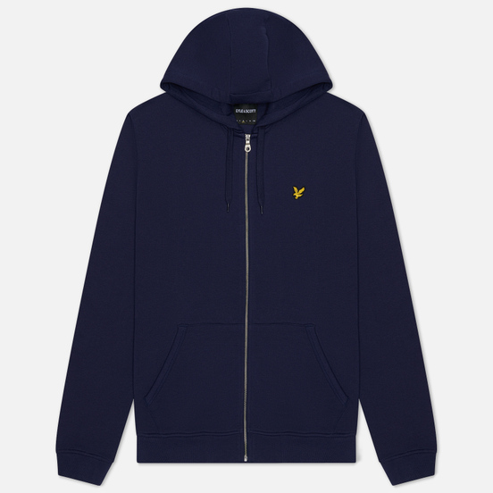 Мужская толстовка Lyle & Scott Zip Through Hoodie Navy