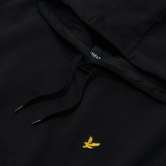 Мужская толстовка Lyle & Scott Hoodie Jet Black