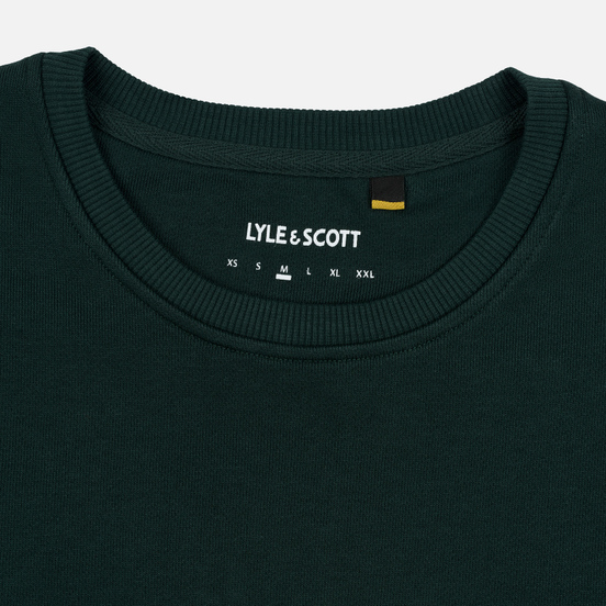 Мужская толстовка Lyle & Scott Logo Jade Green