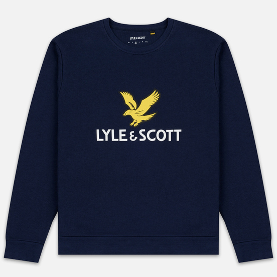 Мужская толстовка Lyle & Scott Logo Navy