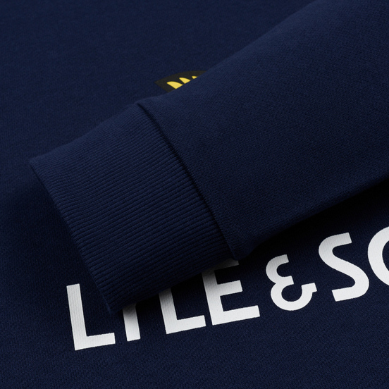 Мужская толстовка Lyle & Scott Logo Navy