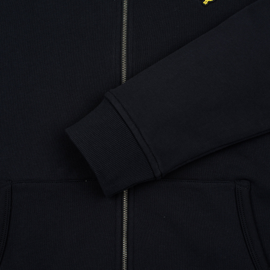 Мужская толстовка Lyle & Scott Zip Through Hoodie True Black