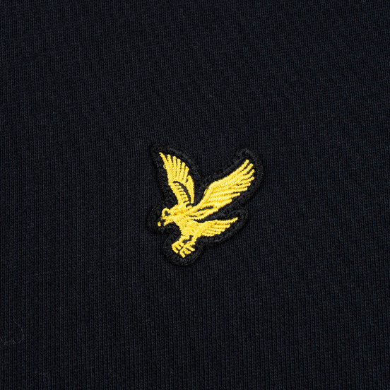 Мужская толстовка Lyle & Scott Zip Through Hoodie True Black