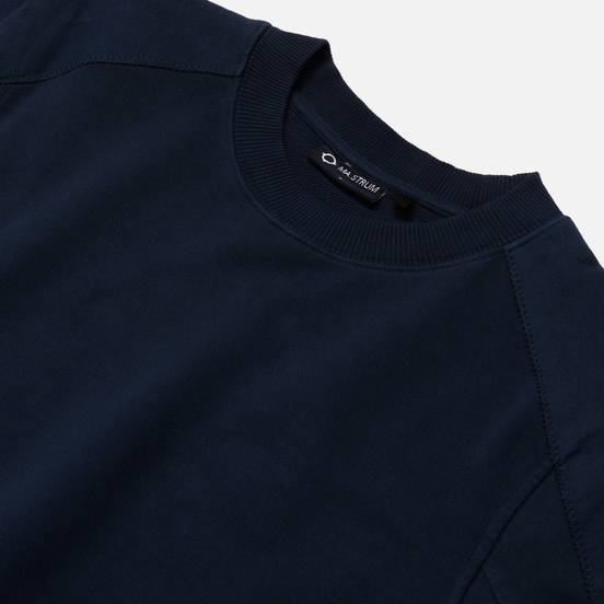Мужская толстовка MA.Strum Garment Dyed Crew True Navy