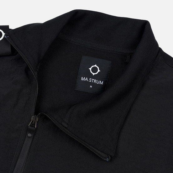 Мужская толстовка MA.Strum Track Funnel Neck Jet Black