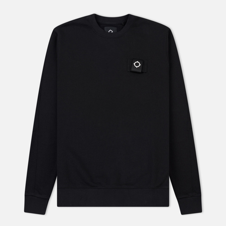 Мужская толстовка MA.Strum Training Crew Diagonal Loopback Jet Black