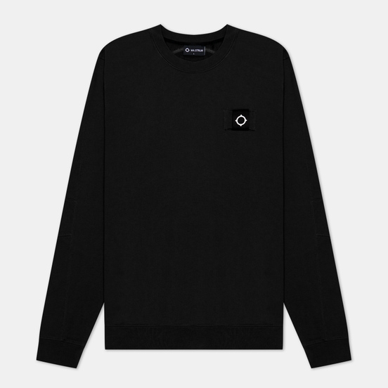 Мужская толстовка MA.Strum Training Crew Diagonal Loopback Jet Black
