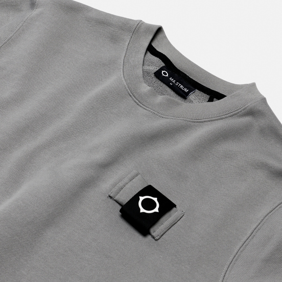 Мужская толстовка MA.Strum Training Crew Diagonal Loopback Quicksilver