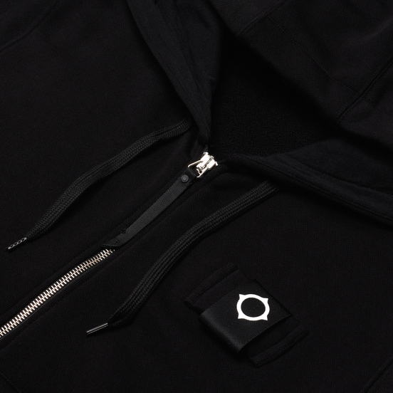 Мужская толстовка MA.Strum Training Full Zip Hoody Jet Black