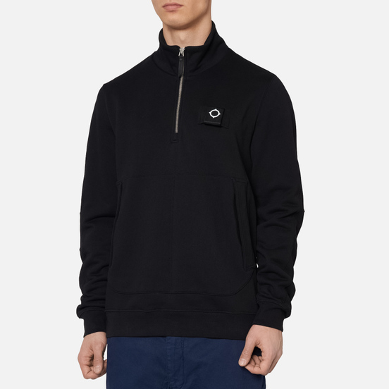 Мужская толстовка MA.Strum Training Quarter Zip Jet Black