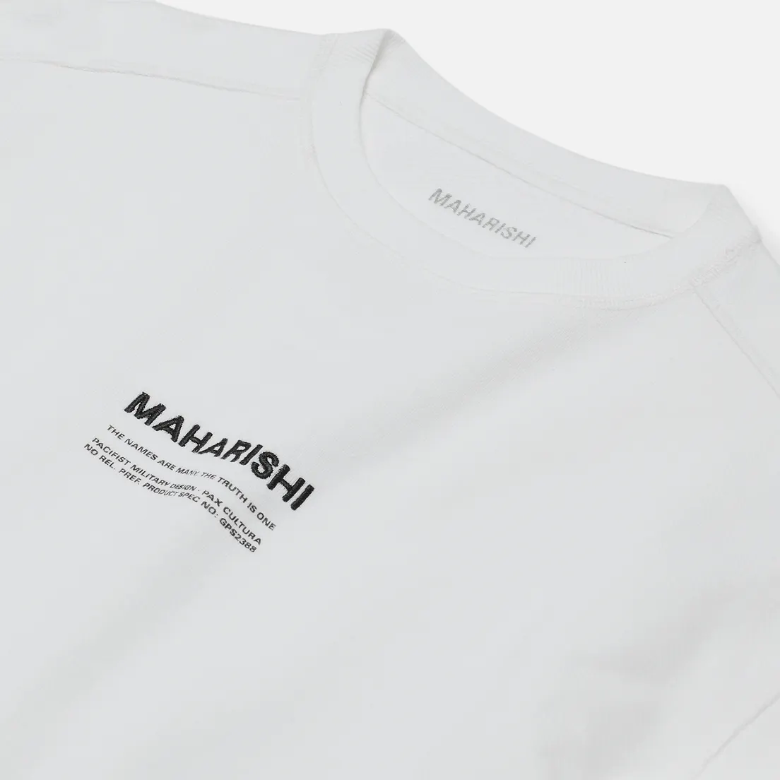 maharishi Мужская толстовка Organic Crew Military Type Embroidery