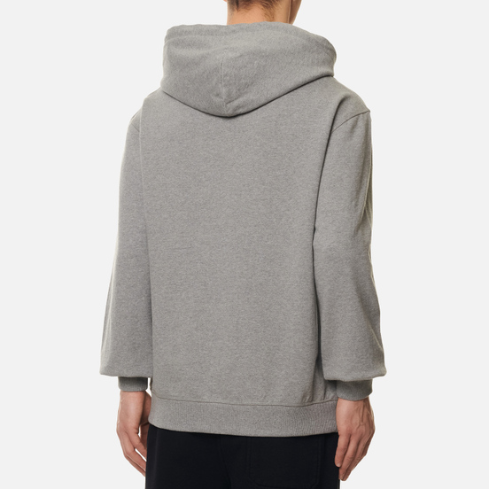 Мужская толстовка maharishi Organic Hooded Military Type Embroidery Grey Marl