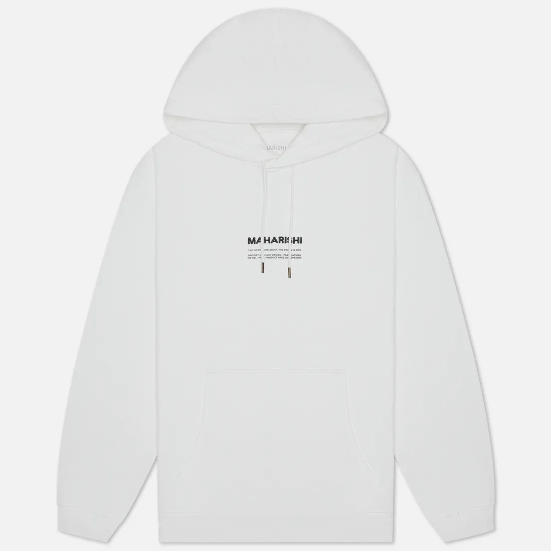 maharishi Мужская толстовка Organic Hooded Military Type Embroidery