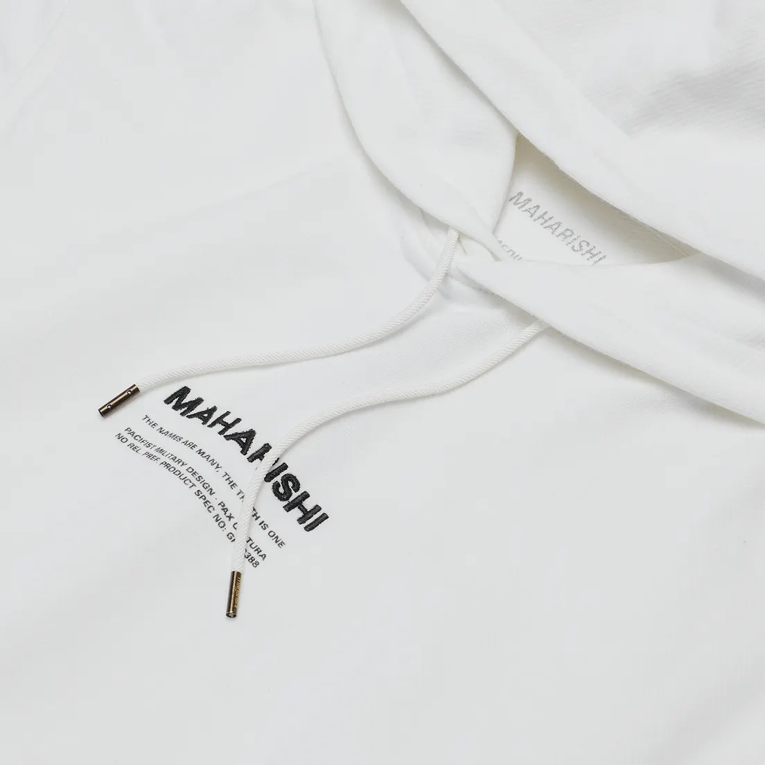 maharishi Мужская толстовка Organic Hooded Military Type Embroidery