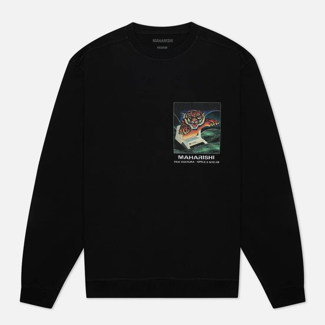 maharishi Мужская толстовка Programma Crew Neck
