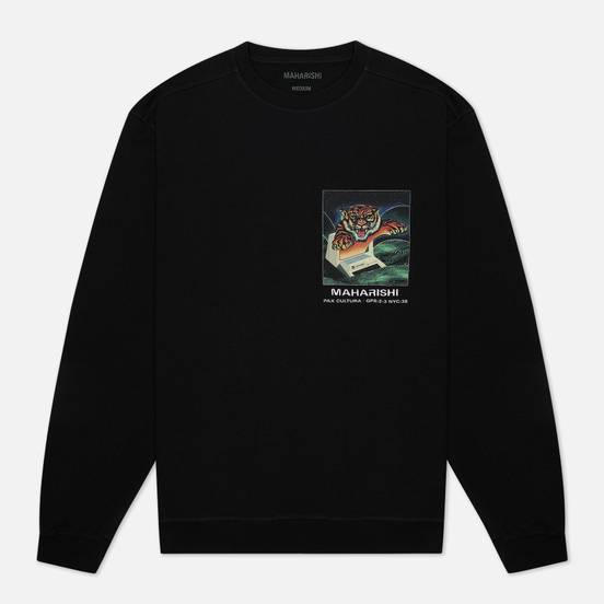 Мужская толстовка maharishi Programma Crew Neck Black