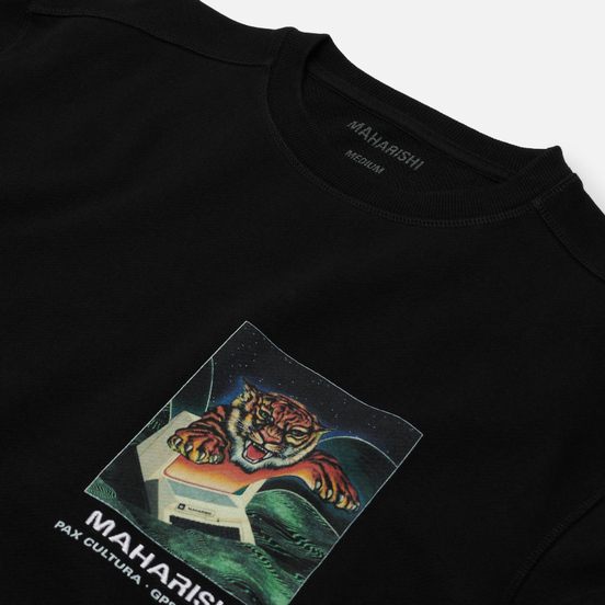 Мужская толстовка maharishi Programma Crew Neck Black