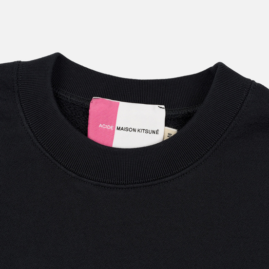 Мужская толстовка Maison Kitsune Acide Fox Patch Black