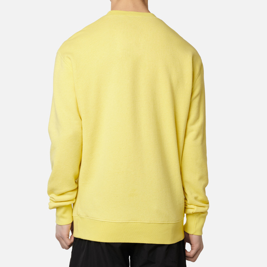 Мужская толстовка Maison Kitsune Chillax Fox Patch Regular Fit Lemon
